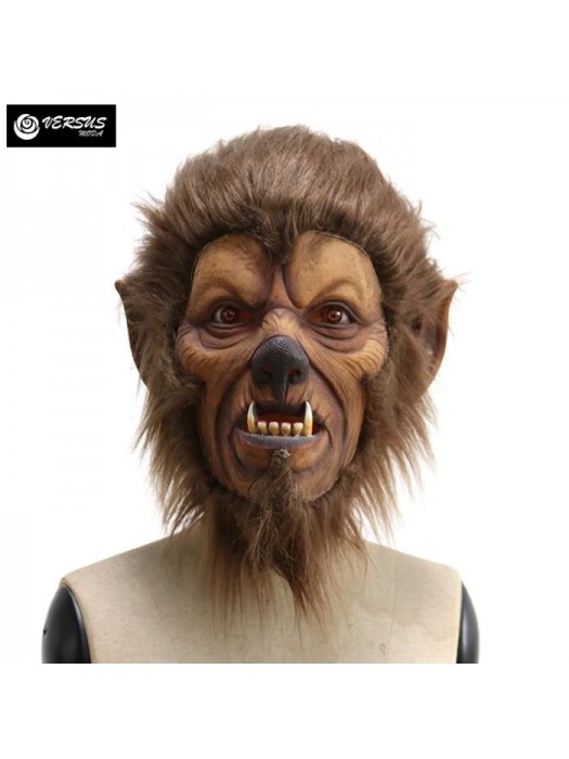 Testa Carnevale Halloween Mostro Lupo Mannaro Werewolf Costume WEREWOLF02